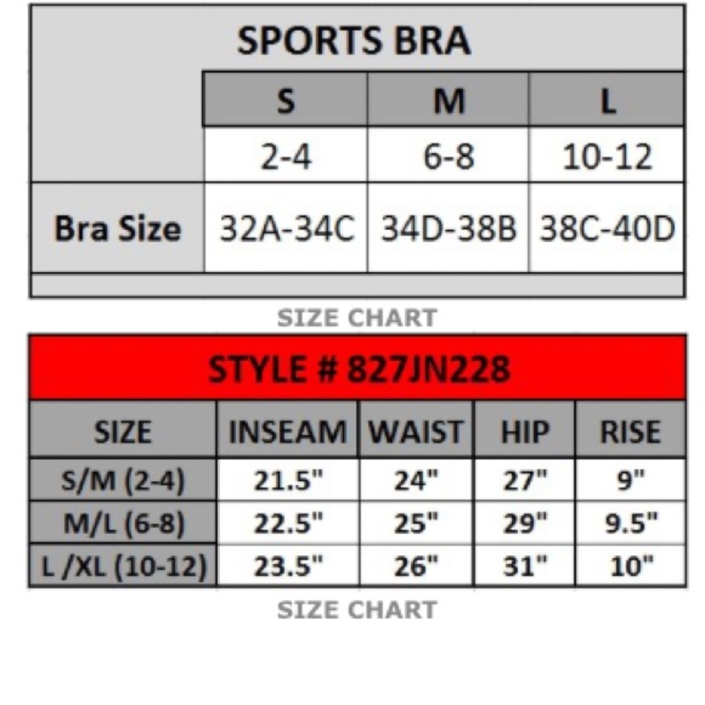 Two Piece Workout Set - Picture 4 of 6